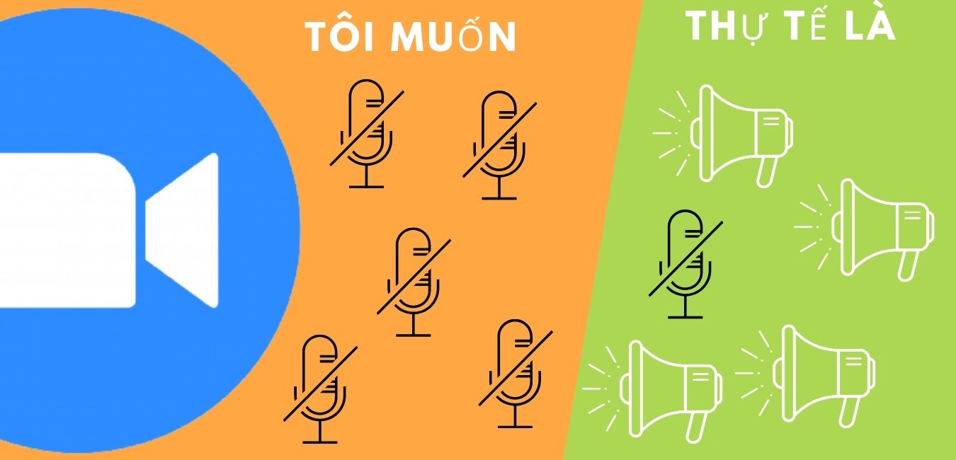 Cách khóa mic người học ZOOM